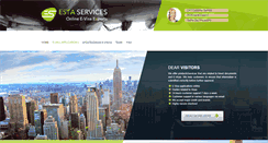 Desktop Screenshot of estaservices.com